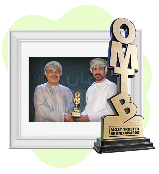 The Most Trusted Brand Award In Islamic Insurance Oman's Most Trusted Brand Award 2022