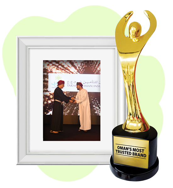 The Most Trusted Brand Award In Islamic Insurance Oman's Most Trusted Brand Award 2021